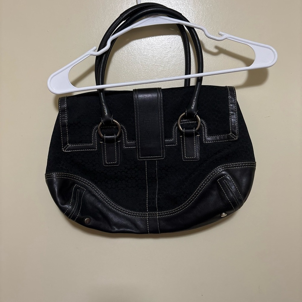 Vintage Coach 3648 Canvas Satchel Signature Soho - Picture 2 of 12